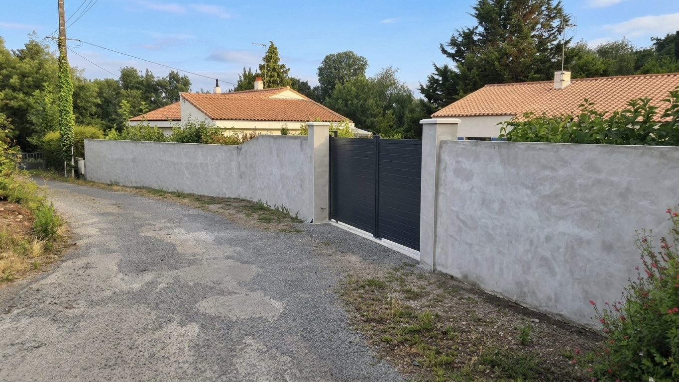 Réalisation clôture 2